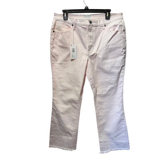 Jade by Johnny Was Denim - NWT Jade By Johnny Was The Cropped Baby Boot Cut Denim Jean Size 33